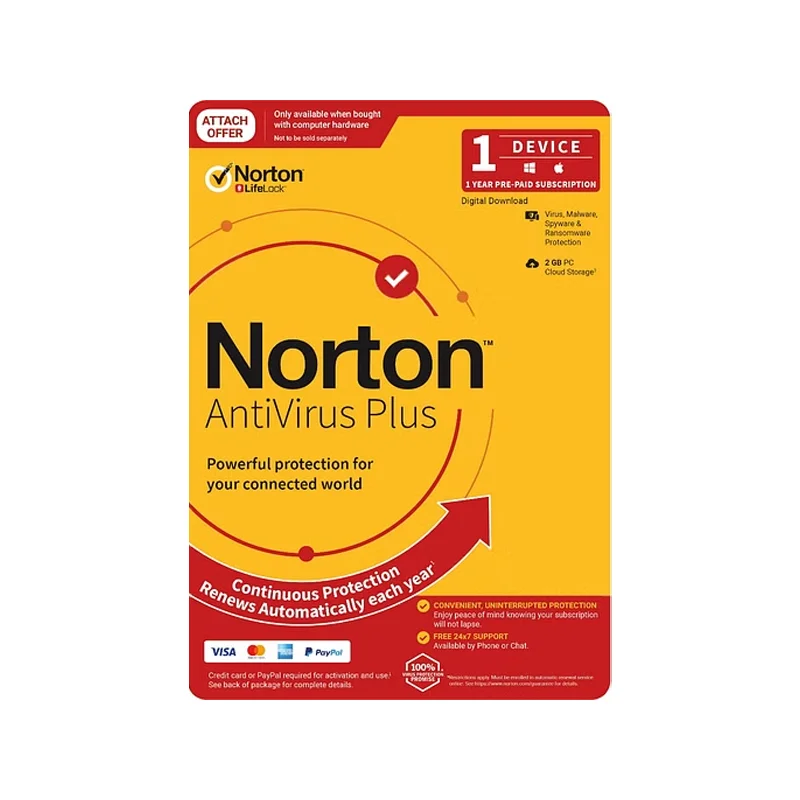 Phần mềm diệt Virus Norton Antivirus Nav Plus
