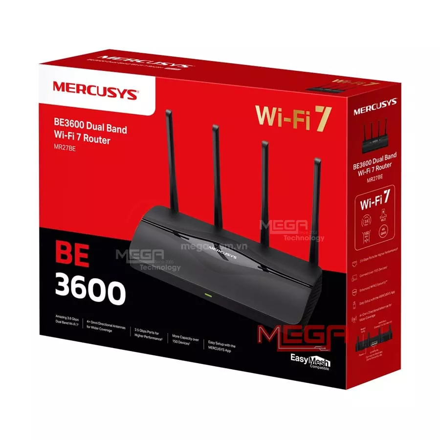 Bộ phát Wifi Mercusys MR27BE