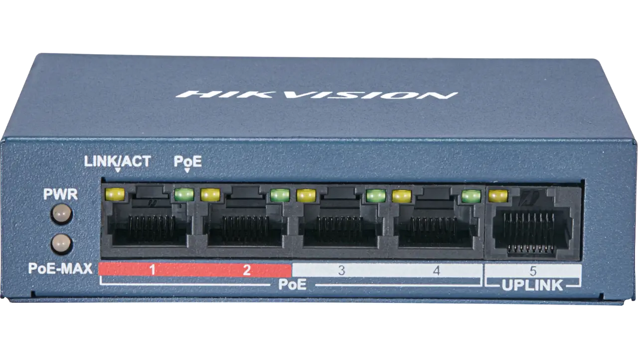 Switch Hikvision DS-3E0105P-E/M(B)