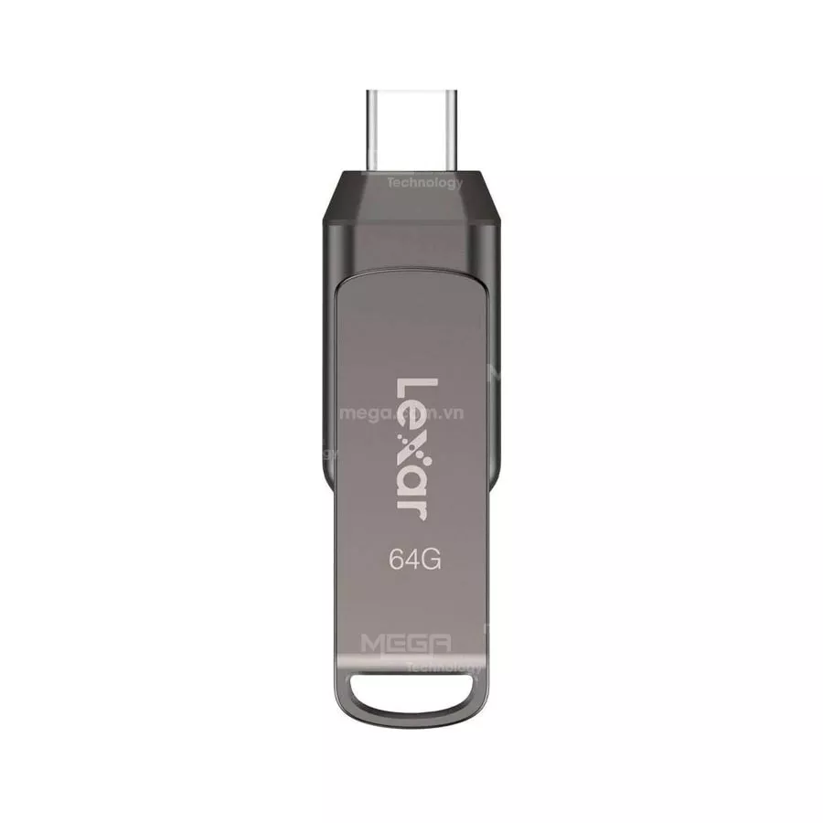 Usb 64GB Lexar Jumpdrive Dual Drive D400 3.1