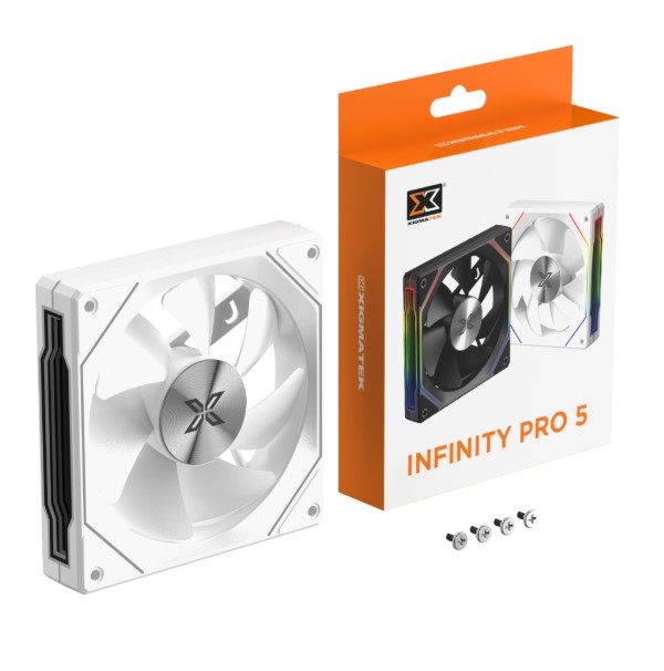 Fan case Xigmatek Infinity Pro 5 Arctic ARGB Reverse Trắng EN49385