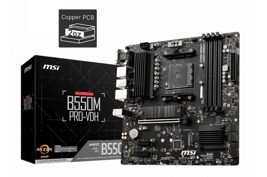 Mainboard MSI B550M PRO-VDH