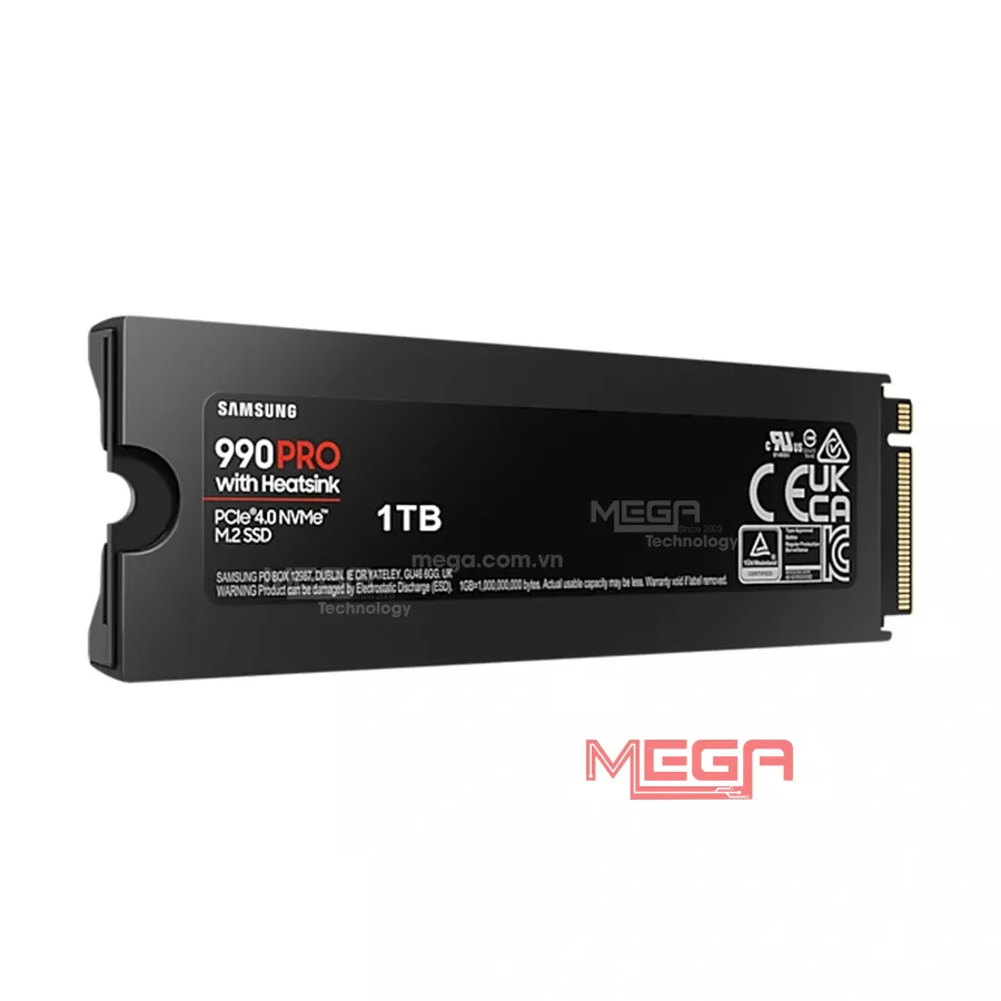 Ổ cứng SSD Samsung 990 PRO 1TB Heatsink