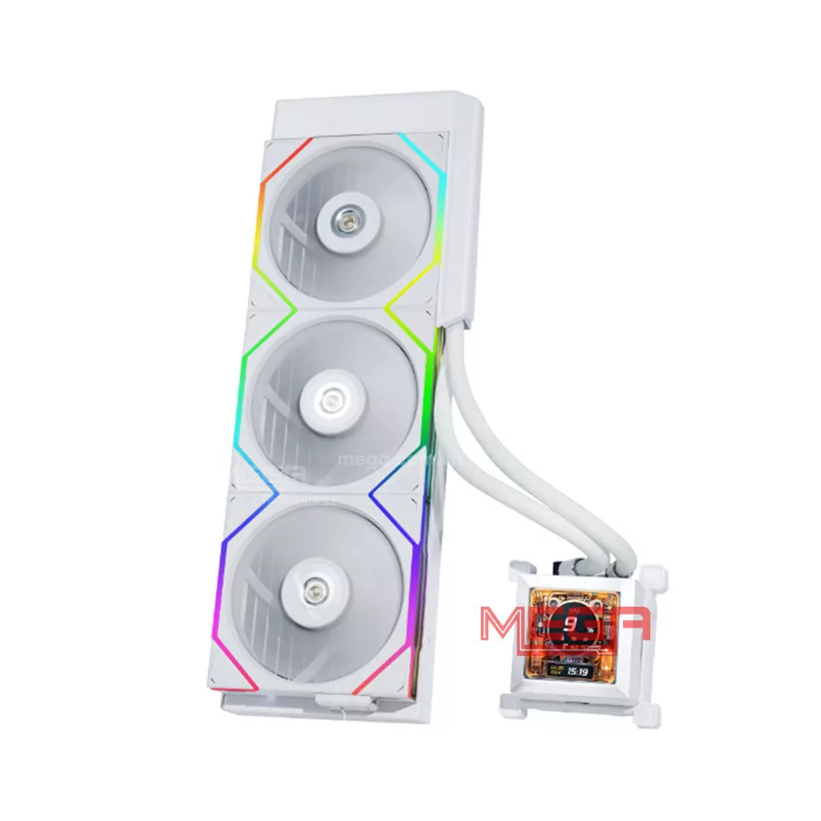 Tản nhiêt nước Lian Li HydroShift LCD 360 TL Fan HSLCD36TW