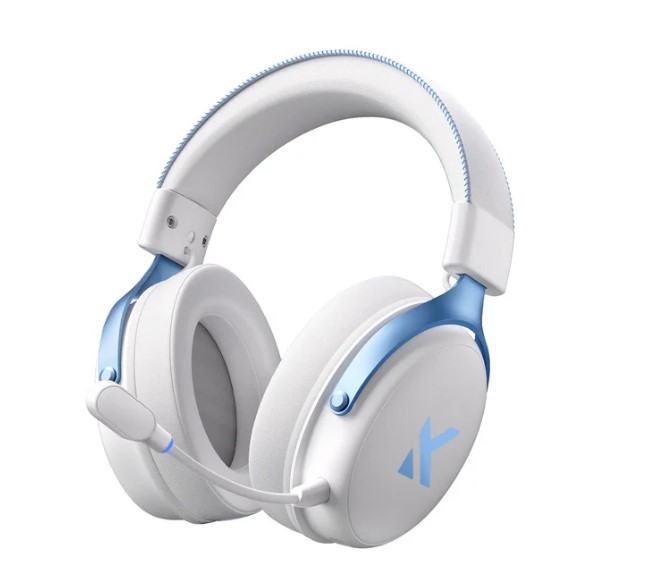 Tai nghe Gaming không dây MCHOSE V9 Pro Sky White HW-V9-3