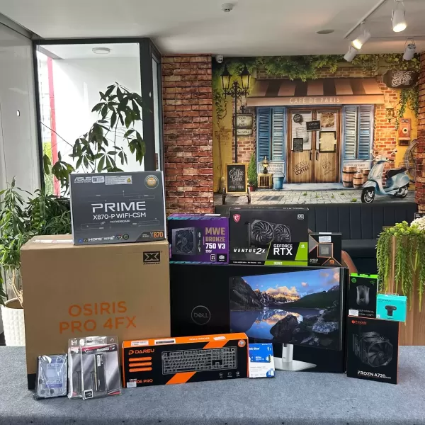 Build Pc chính hãng cùng phụ kiện tại MEGA Technology