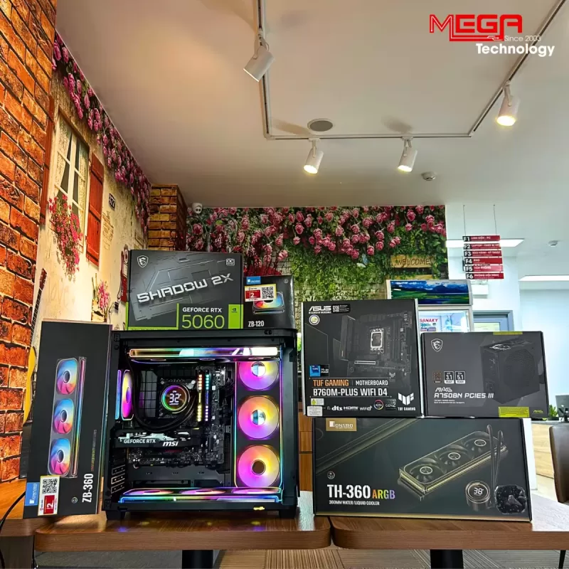 Máy bộ Build sẵn tại MEGA