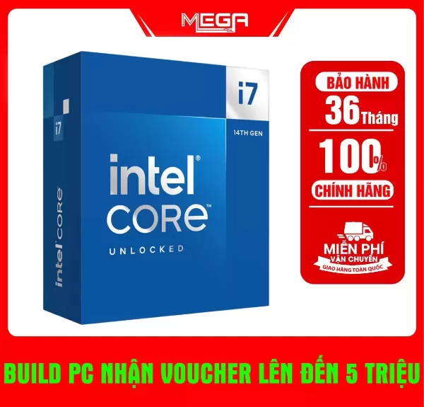 CPU Core i7 – 14700K hiệu năng mạnh mẽ